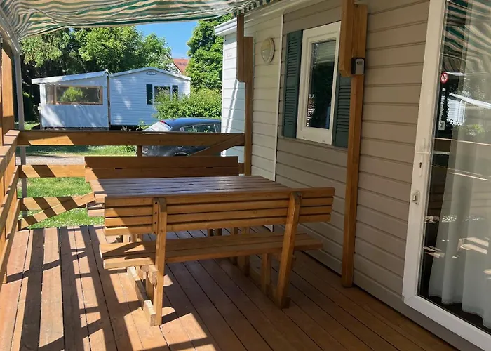 Mobil-home Ensoleille Pour 4 Proche Europa-park Holiday home Boofzheim